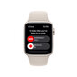 Apple Watch SE GPS + Cellular 44mm Starlight Aluminium Case with Starlight Sport Band - Regular 2nd Gen - MNPT3EL/A цена и информация | Nutikellad (smartwatch) | kaup24.ee