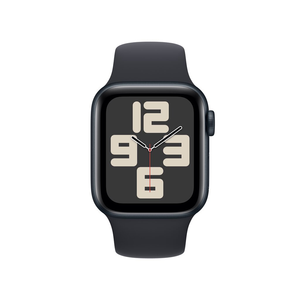 Apple Watch SE GPS + Cellular 40mm Midnight Aluminium Case with Midnight Sport Band - Regular 2nd Gen - MNPL3EL/A цена и информация | Nutikellad (smartwatch) | kaup24.ee