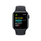 Apple Watch SE GPS + Cellular 40mm Midnight Aluminium Case with Midnight Sport Band - Regular 2nd Gen - MNPL3EL/A цена и информация | Nutikellad (smartwatch) | kaup24.ee