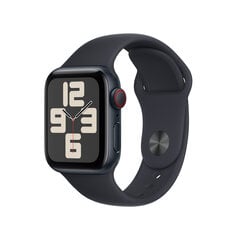 Apple Watch SE GPS + Cellular 40мм Midnight Aluminium Case with Midnight Sport Band - Regular 2nd Gen - MNPL3EL/A цена и информация | Смарт-часы (smartwatch) | kaup24.ee