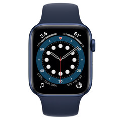 Apple Watch Series 6 44mm GPS, Blue (kasutatud, seisukord A) hind ja info | Nutikellad (smartwatch) | kaup24.ee