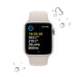 Apple Watch SE GPS + Cellular 40mm Starlight Aluminium Case with Starlight Sport Band - Regular 2nd Gen - MNPH3EL/A цена и информация | Nutikellad (smartwatch) | kaup24.ee