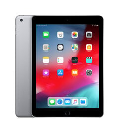 iPad 6 9.7" 32GB WiFi, Space Gray (kasutatud, seisukord A) hind ja info | Tahvelarvutid | kaup24.ee