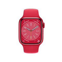 Apple Watch Series 8 41mm Red Aluminum/Red Sport Band цена и информация | Смарт-часы (smartwatch) | kaup24.ee