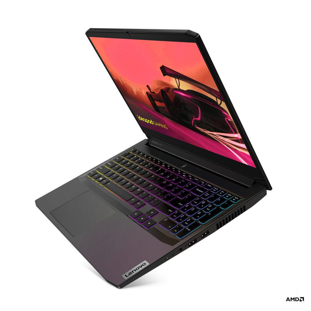 Lenovo IdeaPad Gaming 3 15.6" 16/512GB Win11 Shadow Black - 82K2014KPB hind ja info | Sülearvutid | kaup24.ee