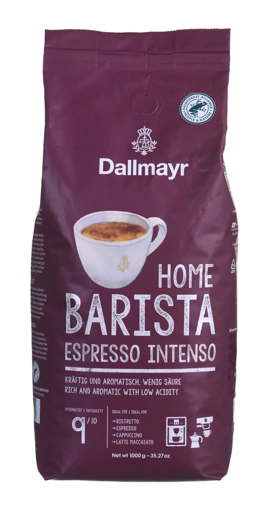 Kohvioad Dallmayr Home Barista Espresso Intenso 1kg цена и информация | Kohv, kakao | kaup24.ee