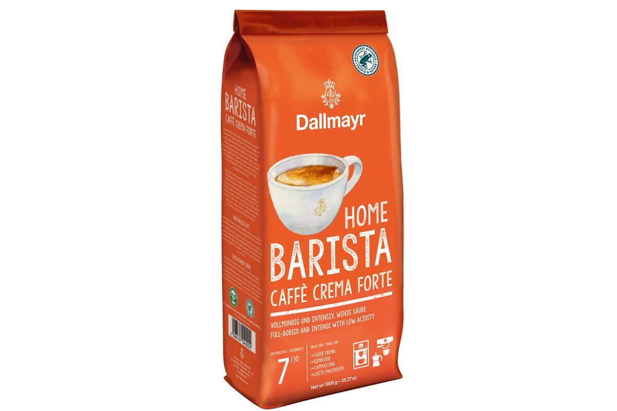 Dallmayr Home Barista Crema Forte 1kg, kohvioad hind ja info | Kohv, kakao | kaup24.ee