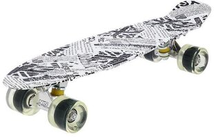 Rula Nils Extreme Pennyboard Art Paper, valge/must hind ja info | Rulad | kaup24.ee