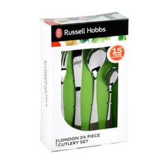 Russell Hobbs BW031302EU7 London, 24 . цена и информация | столовые приборы kinghoff 24шт. стекло kh-1512 | kaup24.ee