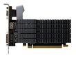 AFOX Radeon HD 6450 2GB DDR3 64Bit DVI HDMI VGA LP Passive AF6450-2048D3L9-V2 hind ja info | Videokaardid (GPU) | kaup24.ee