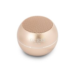 Guess Mini Bluetooth Speaker 3W 4H Gold цена и информация | Аудиоколонки | kaup24.ee