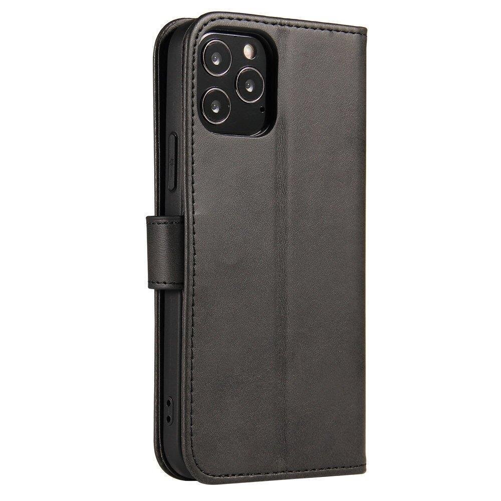 Telefoni kaaned Magnet Case elegant case cover cover with a flap and stand function for Samsung Galaxy M53 5G black hind ja info | Telefoni kaaned, ümbrised | kaup24.ee