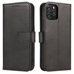 Telefoni kaaned Magnet Case elegant case case cover with a flap and stand function Realme C35 black hind ja info | Telefoni kaaned, ümbrised | kaup24.ee