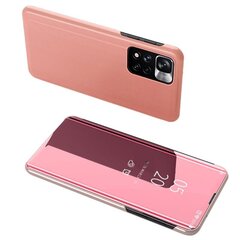 Telefoniümbris Clear View Case Flip Cover Xiaomi Redmi Note 11 Pro + 5G / 11 Pro 5G / 11 Pro (Pink) hind ja info | Telefoni kaaned, ümbrised | kaup24.ee