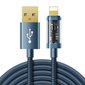 Kaabel Joyroom USB cable - Lightning for charging / data transmission 2,4A 20W, 2 m, blue (S-UL012A20) hind ja info | Mobiiltelefonide kaablid | kaup24.ee