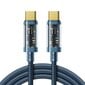 Kaabel Joyroom cable USB Type-C - USB Type-C 100W, 1.2 m, black (S-CC100A12) цена и информация | Mobiiltelefonide kaablid | kaup24.ee