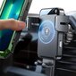 Telefonihoidja autosse Joyroom Automatic Electric Car Air Vent Mount Ventilation Grille with 15W Qi Wireless Charger (JR-ZS219) цена и информация | Mobiiltelefonide hoidjad | kaup24.ee