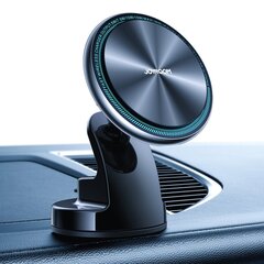 Telefonihoidja autosse Joyroom Car Magnetic Holder Qi Wireless Induction Charger 15W (MagSafe for iPhone Compatible) for Dashboard Silver (JR-ZS290) цена и информация | Держатели для телефонов | kaup24.ee