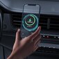 Telefonihoidik autosse Joyroom Car Holder Qi Wireless Induction Charger 15W (MagSafe for iPhone Compatible) for Ventilation Grille Silver (JR-ZS291) цена и информация | Mobiiltelefonide hoidjad | kaup24.ee