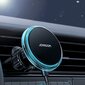 Telefonihoidik autosse Joyroom Car Holder Qi Wireless Induction Charger 15W (MagSafe for iPhone Compatible) for Ventilation Grille Silver (JR-ZS291) hind ja info | Mobiiltelefonide hoidjad | kaup24.ee