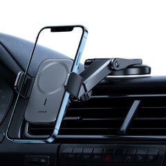 Telefonihoidik autosse Joyroom Car Holder Qi Wireless Induction Charger 15W (MagSafe Compatible for iPhone) for Air Vent (JR-ZS295) цена и информация | Держатели для телефонов | kaup24.ee
