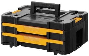 DeWalt Tstak 2-sahtline kast DWST1-70706 цена и информация | Ящики для инструментов, держатели | kaup24.ee