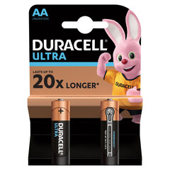 Leeliselised patareid Duracell Duralock C&B LR6 AA, 2 tk цена и информация | Батарейки | kaup24.ee