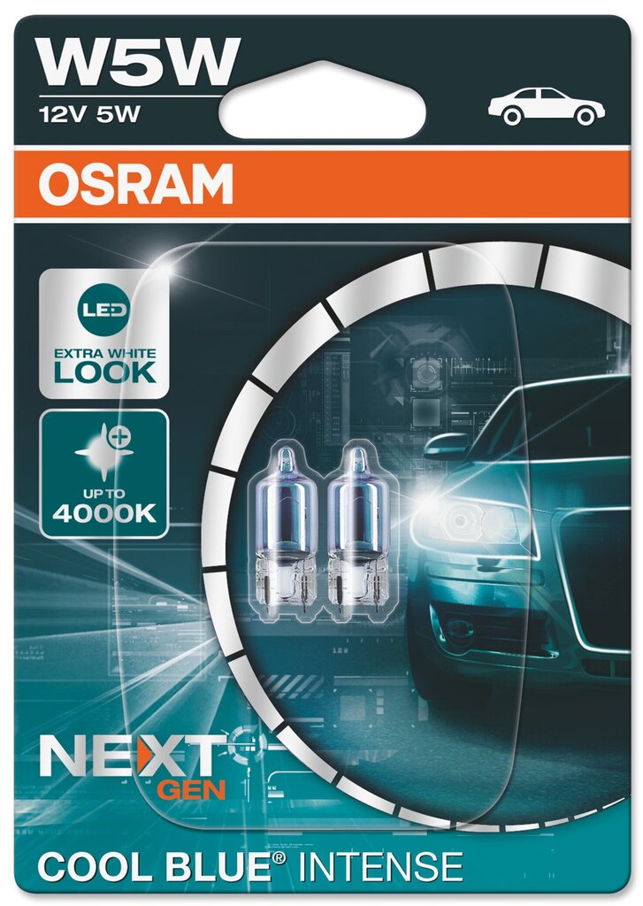 Pirn Osram W5W 12V 5W цена и информация | Autopirnid | kaup24.ee