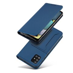 Telefoni kaaned Magnet Card Case Case for Xiaomi Redmi Note 11 Pouch Card Wallet Card Holder Blue (Niebieski) hind ja info | Telefoni kaaned, ümbrised | kaup24.ee