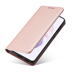 Telefoni kaaned Magnet Card Case Case for Samsung Galaxy S22 Pouch Card Wallet Card Stand (Pink) hind ja info | Telefoni kaaned, ümbrised | kaup24.ee