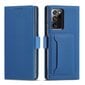 Telefoni kaaned Magnet Card Case Case for Samsung Galaxy S22 Ultra Cover Card Wallet Card Holder Blue (Niebieski) цена и информация | Telefoni kaaned, ümbrised | kaup24.ee