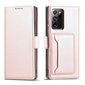 Telefoni kaaned Magnet Card Case Case for Samsung Galaxy S22 Ultra Cover Card Wallet Card Stand (Pink) цена и информация | Telefoni kaaned, ümbrised | kaup24.ee