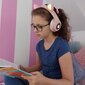 Juhtmeta kõrvaklapid kassikõrvadega, roosa hind ja info | Kõrvaklapid | kaup24.ee