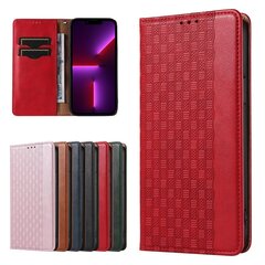 Telefoni kaaned Magnet Strap Case for iPhone 12 Pro Pouch Wallet + Mini Lanyard Pendant (Red) цена и информация | Чехлы для телефонов | kaup24.ee