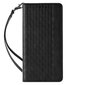 Telefoni kaaned Magnet Strap Case for iPhone 13 mini cover wallet + mini lanyard pendant (Black) цена и информация | Telefoni kaaned, ümbrised | kaup24.ee