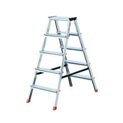 Two-sided ladder DOPPLO 2x6 KRAUSE цена и информация | Стремянки | kaup24.ee