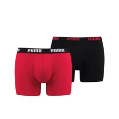 Aluspesu meestele Puma Basic Boxer 2P red black hind ja info | Meeste aluspesu | kaup24.ee