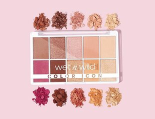 Wet N Wild 10 tooni lauvärvipalett hind ja info | Ripsmetušid, lauvärvid, silmapliiatsid, seerumid | kaup24.ee