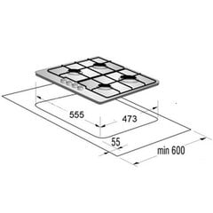 Schlosser PGH6351W цена и информация | Варочные поверхности | kaup24.ee