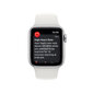 Apple Watch SE GPS + Cellular 44mm Silver Aluminium Case with White Sport Band - Regular 2nd Gen - MNQ23EL/A цена и информация | Nutikellad (smartwatch) | kaup24.ee