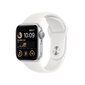 Apple Watch SE GPS + Cellular 44mm Silver Aluminium Case with White Sport Band - Regular 2nd Gen - MNQ23EL/A hind ja info | Nutikellad (smartwatch) | kaup24.ee