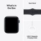 Apple Watch SE GPS + Cellular 44mm Midnight Aluminium Case with Midnight Sport Band - Regular 2nd Gen - MNPY3EL/A цена и информация | Nutikellad (smartwatch) | kaup24.ee