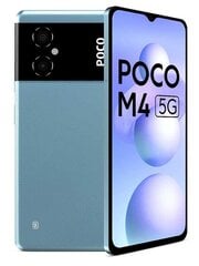 Poco M4 5G 6/128GB MZB0BF5EU Cool Blue цена и информация | Мобильные телефоны | kaup24.ee