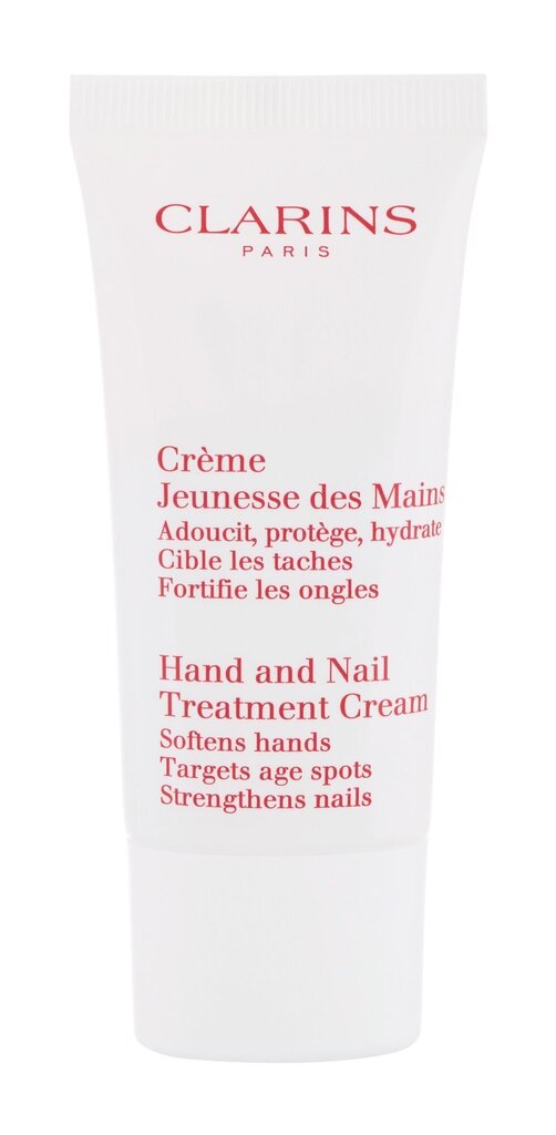 Toitev käte- ja küünekreem Clarins Hand & Nail Treatment 30 ml цена и информация | Kehakreemid, kehaspreid | kaup24.ee