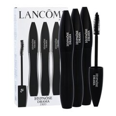 Ripsmetuššide komplekt Lancome Mascara Hypnose Drama 3 x 6,5 ml, 01 Excessive Black hind ja info | Ripsmetušid, lauvärvid, silmapliiatsid, seerumid | kaup24.ee