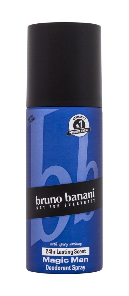 Pihustatav deodorant Bruno Banani Magic Men meestele 150 ml hind ja info | Lõhnastatud kosmeetika meestele | kaup24.ee