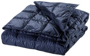 Одеяло Kulkuri, 130 x 190 см, темно-синее цена и информация | Одеяла | kaup24.ee