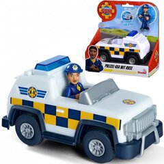 Politseiauto koos figuuriga - Fireman Sam цена и информация | Игрушки для мальчиков | kaup24.ee
