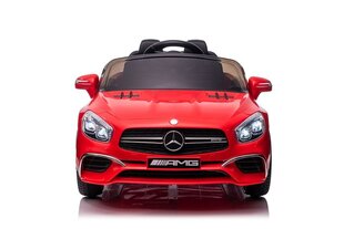 Одноместный электромобиль Mercedes SL65 LCD, лакированный красный цена и информация | Mercedes Товары для детей и младенцев | kaup24.ee