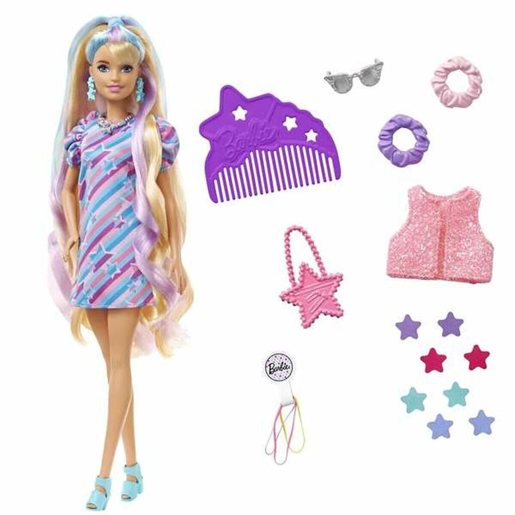 Nukk Barbie Totally Hair 9 Dalys hind ja info | Tüdrukute mänguasjad | kaup24.ee